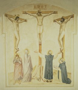 Kristus på korset mellem de to tyve, ca. 1438-45